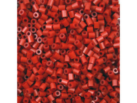Hama Perles à repasser Bio midi, sachet, rouge moyen