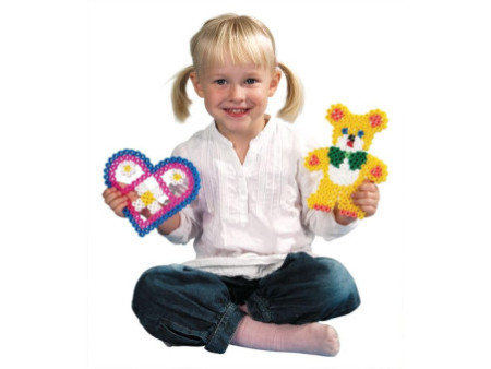HAMA Perles à repasser midi, sachet de 3.000, marron