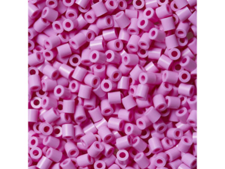 HAMA Perles à repasser midi, en sachet, rose pastel