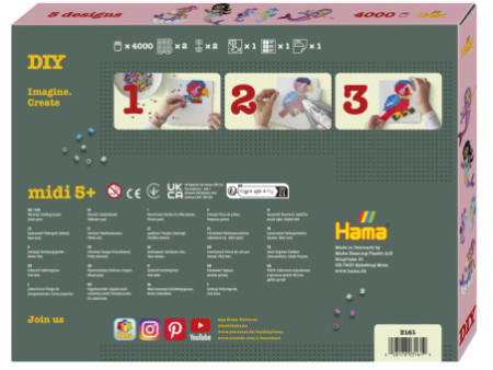 Hama Perles à repasser midi 'Sirènes', coffret cadeau