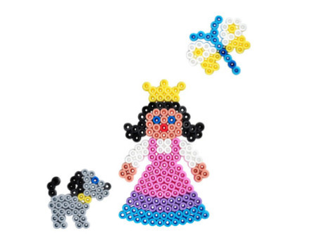 Hama Perles à repasser maxi 'Princesse & Co', coffret cadeau