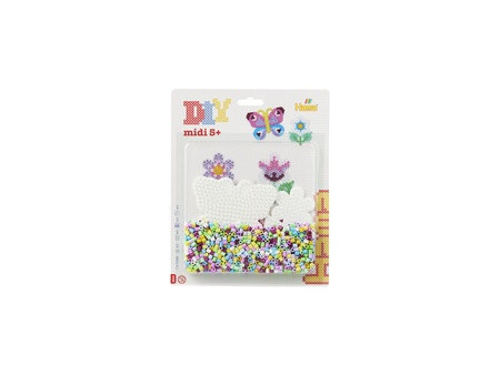 Hama Perles à repasser midi, assorti en 3 motifs, présentoir