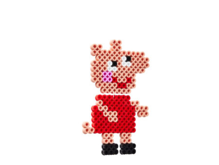 hama Perles à repasser maxi + Plaque 'Peppa & sa soeur'