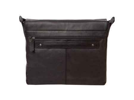 PRIDE&SOUL Sac à bandoulière URBAN, cuir, noir