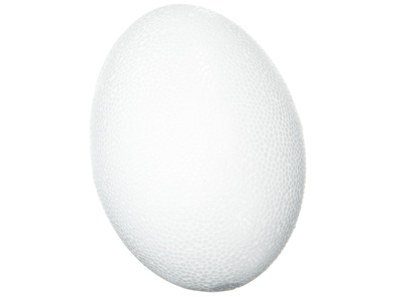 KNORR prandell Oeuf en polystyrène, hauteur: 80 mm, blanc