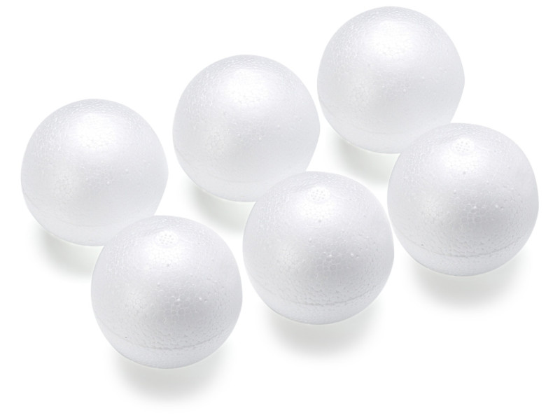 KNORR prandell Set de boules en polystyrène, diamètre: 50 mm