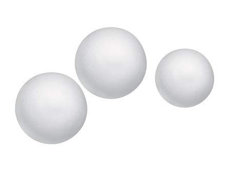 KNORR prandell Set de boules en polystyrène, diamètre: 70 mm
