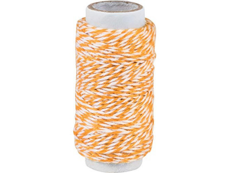 KNORR prandell Ficelle déco / Cordon déco, 20 m, rouge