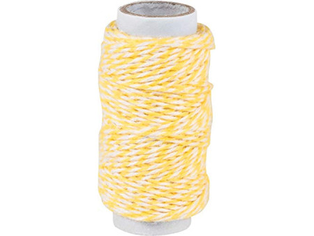 KNORR prandell Ficelle déco / Cordon déco, 20 m, vert foncé