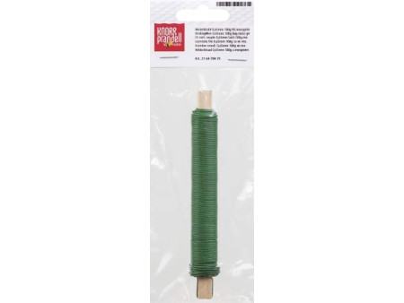 KNORR prandell Fil de fer pour bricolage, 100 g, vert mousse