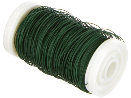 KNORR prandell Fil de fer pour fleurs, 100 g, vert mousse
