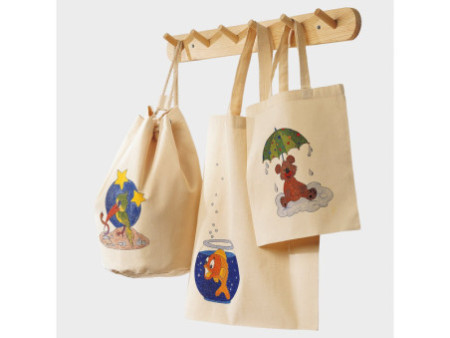 KNORR prandell Sac en coton, (L)380 x (H)420 mm, naturel