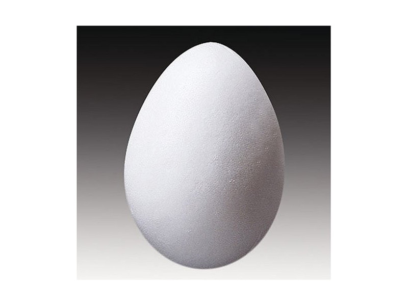 KNORR prandell Oeuf en polystyrène, hauteur: 100 mm, blanc