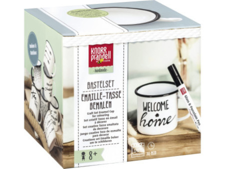 KNORR prandell Set créatif 'Tasse en émail à décorer'