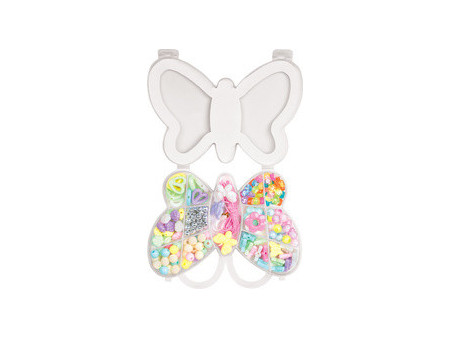 KNORR prandell Mélange de perles / Set bijou 'Papillon', 38g
