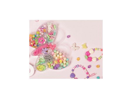 KNORR prandell Mélange de perles / Set bijou 'Papillon', 38g