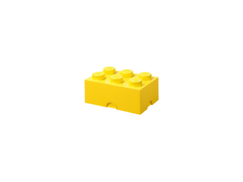 LEGO Brique de rangement STORAGE BRICK 6, 8,47 L, noir