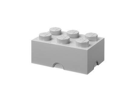 LEGO Brique de rangement STORAGE BRICK 6, 8,47 L, noir