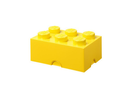 LEGO Brique de rangement STORAGE BRICK 6, 8,47 L, gris
