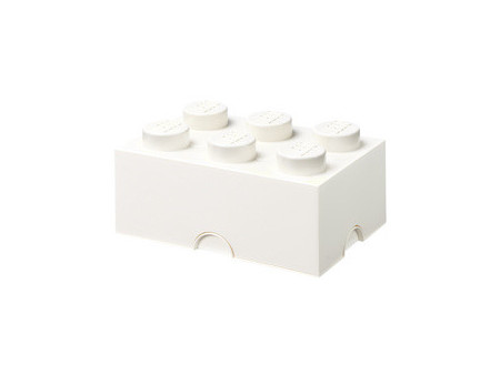 LEGO Brique de rangement STORAGE BRICK 6, 8,47 L, gris