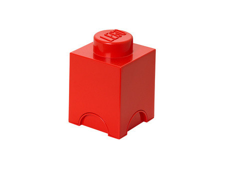 LEGO Brique de rangement STORAGE BRICK 1, 1,2 litre, jaune