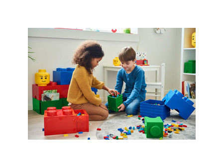 LEGO Brique de rangement STORAGE BRICK 1, 1,2 litre, jaune
