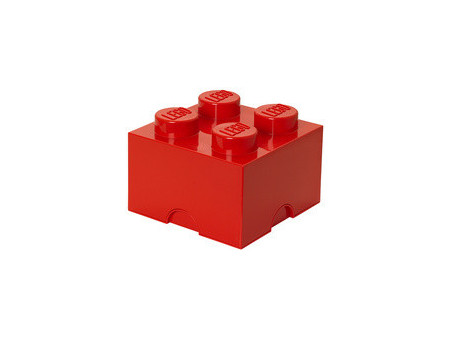 LEGO Brique de rangement STORAGE BRICK 4, 5,7 L, bleu