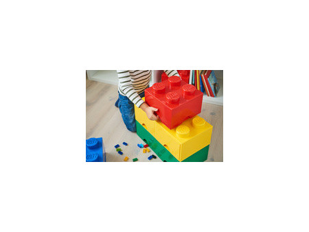 LEGO Brique de rangement STORAGE BRICK 4, 5,7 L, bleu