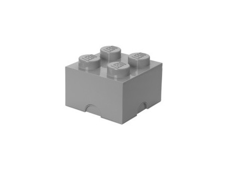 LEGO Brique de rangement STORAGE BRICK 4, 5,7 L, blanc