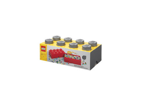 LEGO Brique de rangement STORAGE BRICK 8, 12 L, blanc