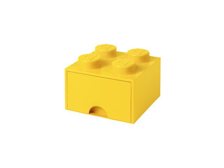 LEGO Brique tiroir STORAGE BRICK DRAWER 4, 1 tiroir, rouge