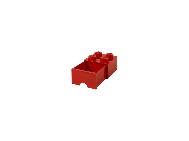 LEGO Brique tiroir STORAGE BRICK DRAWER 4, 1 tiroir, jaune