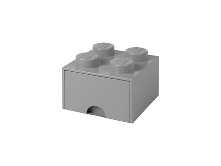 LEGO Brique tiroir STORAGE BRICK DRAWER 4, 1 tiroir, noir