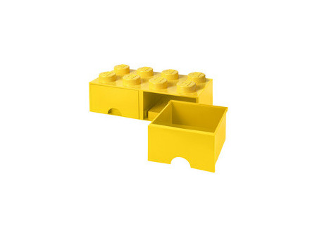 LEGO Brique tiroir STORAGE BRICK DRAWER 8, 2 tiroirs, bleu