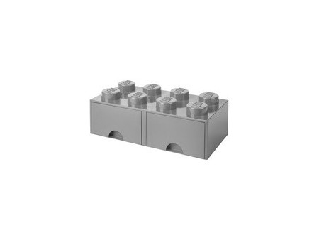 LEGO Brique tiroir STORAGE BRICK DRAWER 8, 2 tiroirs, jaune