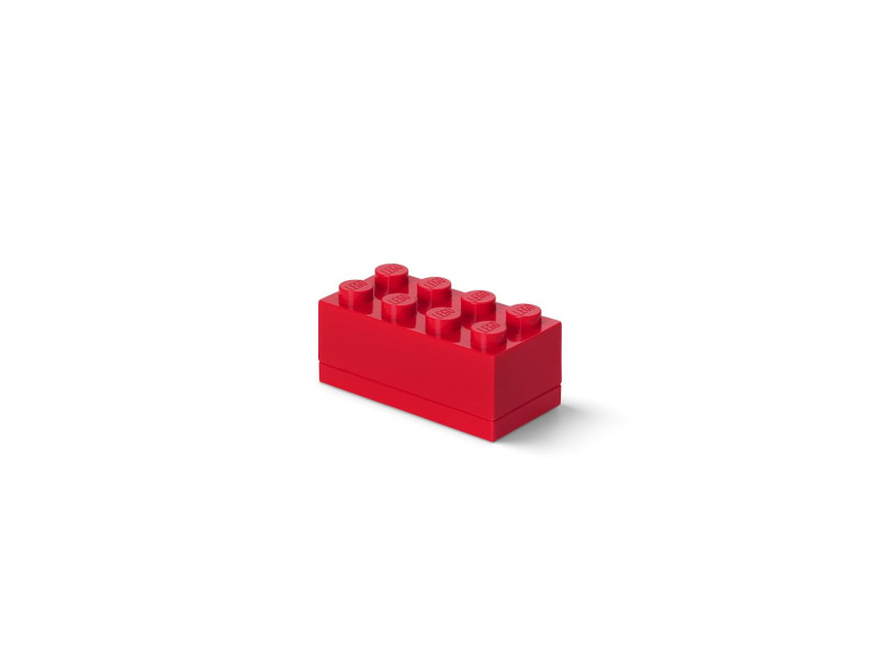 LEGO Boîte à snack MINI BOX 8, 110 ml, rouge