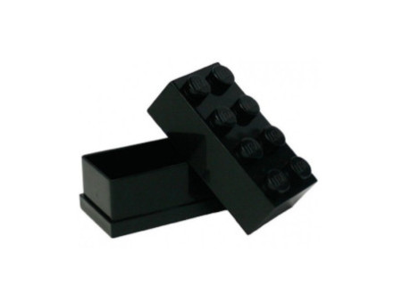 LEGO Boîte à snack MINI BOX 8, 110 ml, noir