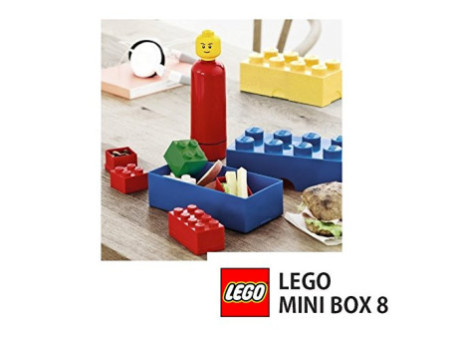 LEGO Boîte à snack MINI BOX 8, 110 ml, noir