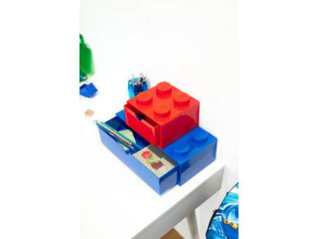 LEGO Brique tiroir DESK DRAWER 4, 1 tiroir, rouge