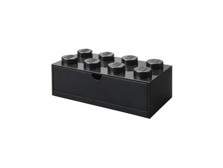 LEGO Brique tiroir DESK DRAWER 8, 1 tiroir, bleu