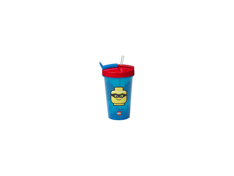 LEGO Gobelet avec paille NINJAGO, 0,5 litre