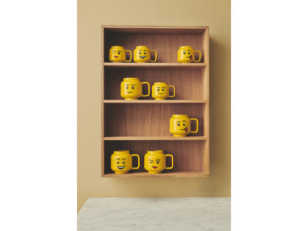 LEGO Tasse à café WINKING GIRL, 255 ml, dans carton, jaune