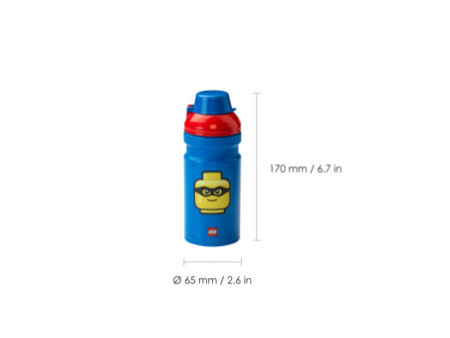 LEGO Gourde + Boîte à goûter LUNCH SET ICONIC, rouge/bleu