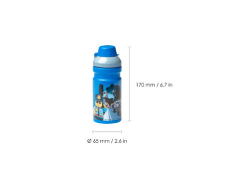 LEGO Gourde + Boîte à goûter LUNCH SET CITY, bleu