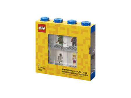 LEGO Vitrine pour figurines DISPLAY CASE 8, rouge