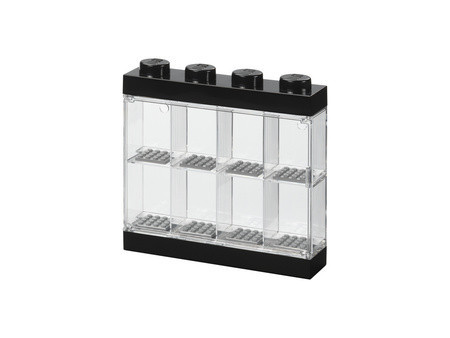 LEGO Vitrine pour figurines DISPLAY CASE 8, noir