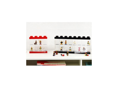 LEGO Vitrine pour figurines DISPLAY CASE 8, noir