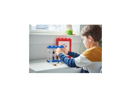 LEGO Vitrine pour figurines DISPLAY CASE 16, rouge