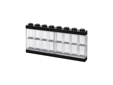 LEGO Vitrine pour figurines DISPLAY CASE 16, noir