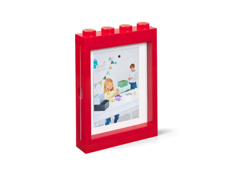 LEGO Cadre photo PICTURE FRAME, (L)191 x (H)268 mm, rouge